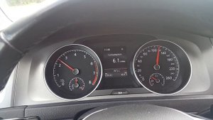 WOLSVAGEN GOLF 7 1.4 бензин 120 km/h ⛽Расход топлива