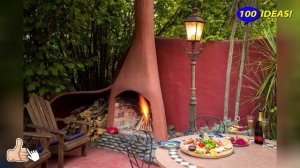 Outdoor fireplace for every taste! Garden and backyard ideas!