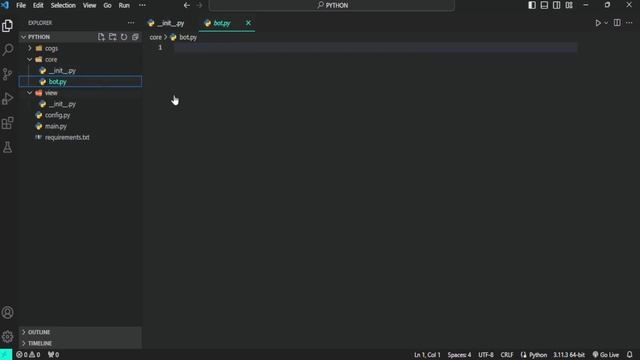 Creating a Folder & File Structure for Your Discord Bot in Discord.py