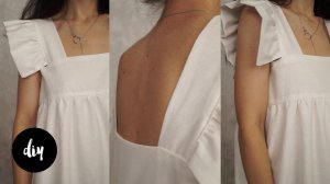 как сшить ЛЕТНЕЕ ПЛАТЬЕ БЕЗ ВЫКРОЙКИ