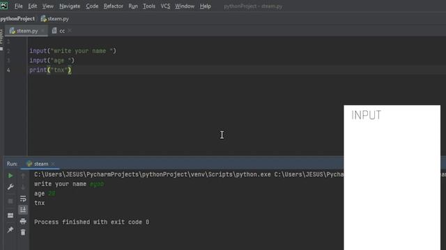 Complete Python Programming Tutorial in Amharic | Learn Python from Scratch -INPUT- Part -9
