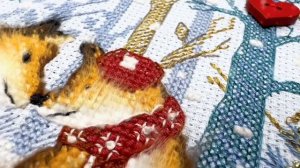 Набор для вышивания нитками "ЛИСная романтика"