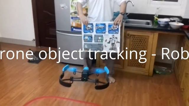 Parrot bebop drone object tracking - Robotics club 2016 смотреть онлайн