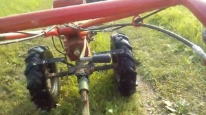Покатушки на мотоблоке Nikkey 1350