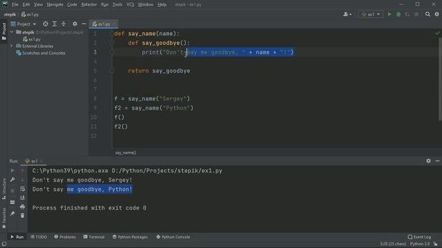 #44. Замыкания в Python | Python для начинающих