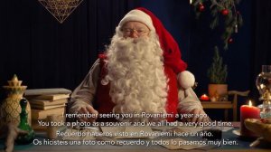 Visit Finland - Say it with Santa - Santa's greeting number 79