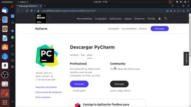 Guía de Instalación de PyCharm IDE para Ubuntu y derivados Por Jesús Miguel Acevedo. смотреть онлайн