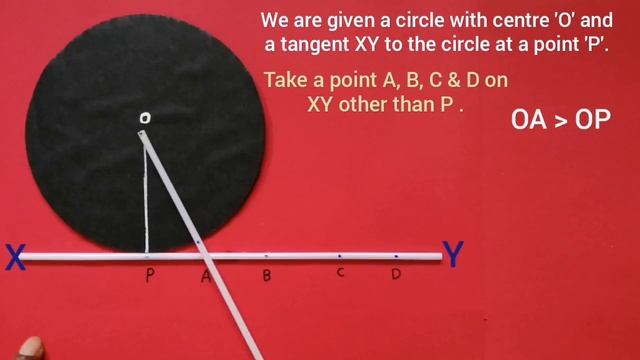 Maths Working Model on Circle Theorem 10.1 for Class 10 | Maths Model for Class 10 | Maths Project смотреть онлайн