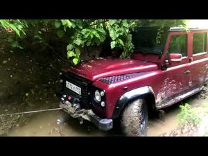 Ланд ровер и грязь