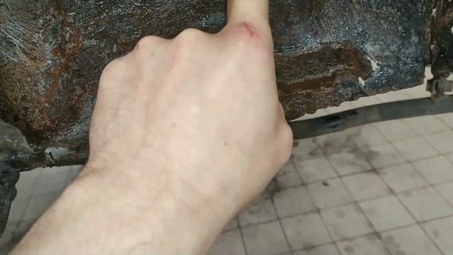 Кузовной ремонт своими руками. Часть вторая, замена левого порога. смотреть онлайн