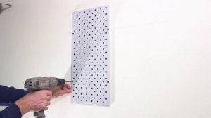 Перфорированная панель, серии ПП монтаж панели