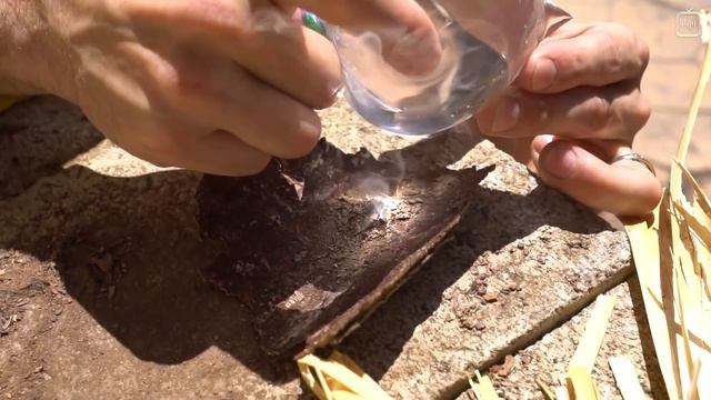 Добываем огонь с помощью пакетика с водой [Veritasium] смотреть онлайн