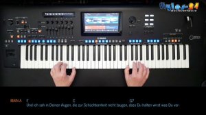 Joana - Roland Kaiser, Cover, eingespielt mit titelbezogenem Style auf Yamaha Genos.