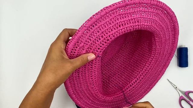 Мастер - класс  на  шляпу « идеальная Федора»        Пришиваем ленточку смотреть онлайн