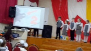 Школа 72 .2018 год,праздник "посвящение в первоклассники".