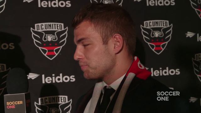 Julian Buescher at #NSCAA at the MLS SuperDraft
