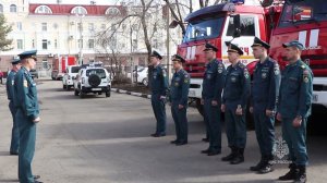 Убытие оперативной группы  ГУ МЧС России по Амурской области в Селемджинский район