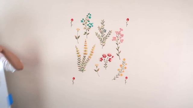 Stenciling Flowers With Multiple Stencil Colors! DIY Stencil Tutorial with Cutting Edge Stencils! смотреть онлайн