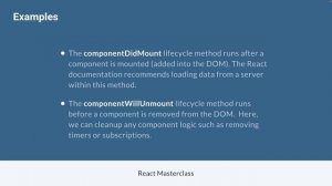 React Masterclass #189 - Lifecycle Methods