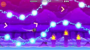 прохождение уровня Dash в Geometry Dash