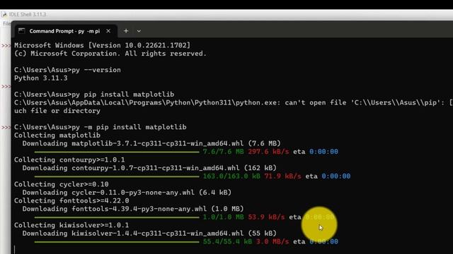 Python and matplotlib Installation  - Plotting Bar Graph in Python ? - 25