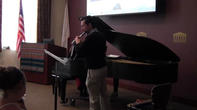 Sas - Sonatina-Fantasia, 2. Elegía - Orlando Cela, flauta; Carmen Peralta, piano смотреть онлайн