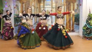 Трайбл Студия "Atisha" г. Челябинск, Аmerican Тribal Style®, Новогодняя вечеринка, 23-12-2018