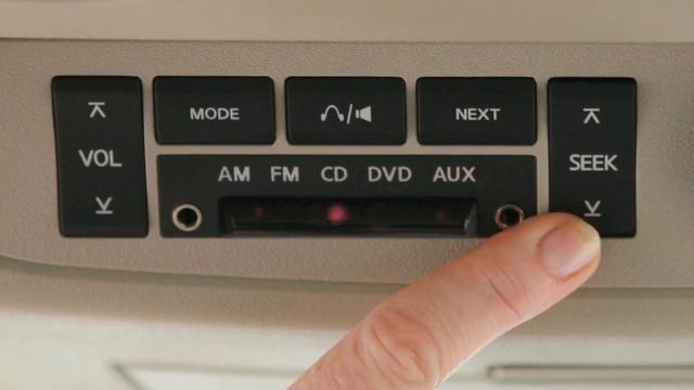 2012 NISSAN Armada - Rear Audio Controls смотреть онлайн