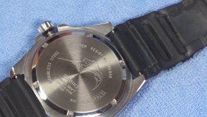 Battery Change for the Casio MDV-106 Duro (Marlin) Watch