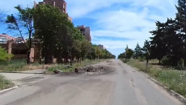 Бульвар Морской(Комсомольский)#мариупольсейчас #мариупольсегодня