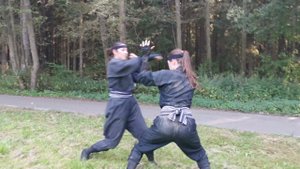 Приемы и техники ниндзя для самообороны | Традиционные японские воинские искусства для девушек