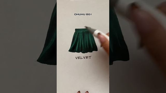 how to draw velvet | quick marker render