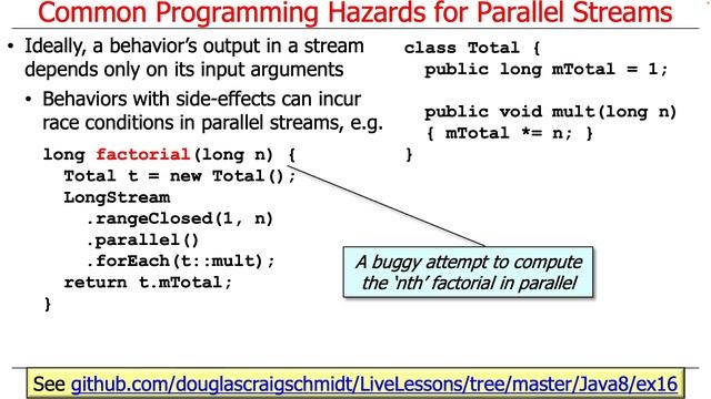 Common Programming Hazards with Java Parallel Streams смотреть онлайн