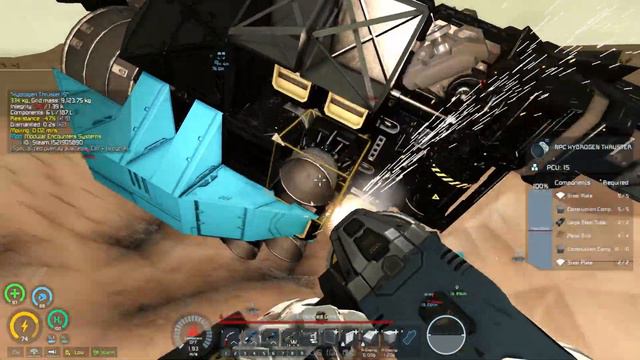 Station Salvage! - Space Engineers Semi-Hardcore Survival #8 смотреть онлайн