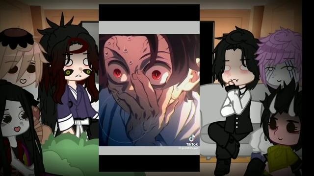 Uppermoons + Muzan React To Tanjiro // Demonslayer // [1/1] //