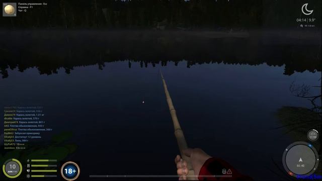 Русская рыбалка 4-Ловим на бамбуковую удочку и копим на хорошие удочки смотреть онлайн