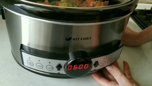 Обзор медленноварки Kitfort KT-212. #kitfort #китфорт #медленноварка #kt-212 #баранина