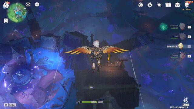 4-Star Claymore Blueprint By Finding The Three Keys At Tatarasuna in Inazuma смотреть онлайн