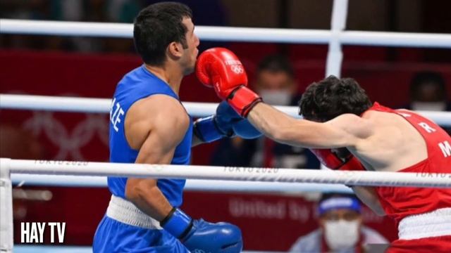 Ованес Бачков победил Азербайджанца и прошёл в 1/4 финала. Токио-2020 смотреть онлайн