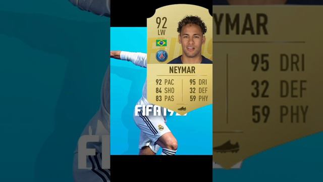 Neymar- FIFA Evolution Cards (fifa 13-fc 24) #fifa23 #fifa #futebol #fc24 #neymar