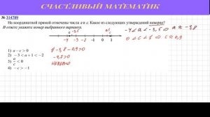 Задача 7. ОГЭ по математике(№314789) #11