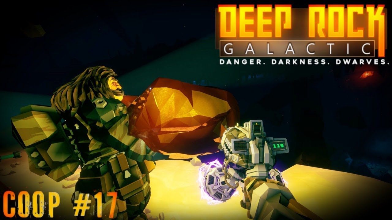 Вечерний  Deep Rock Galactic прохождение кооператив стрим запись часть #17