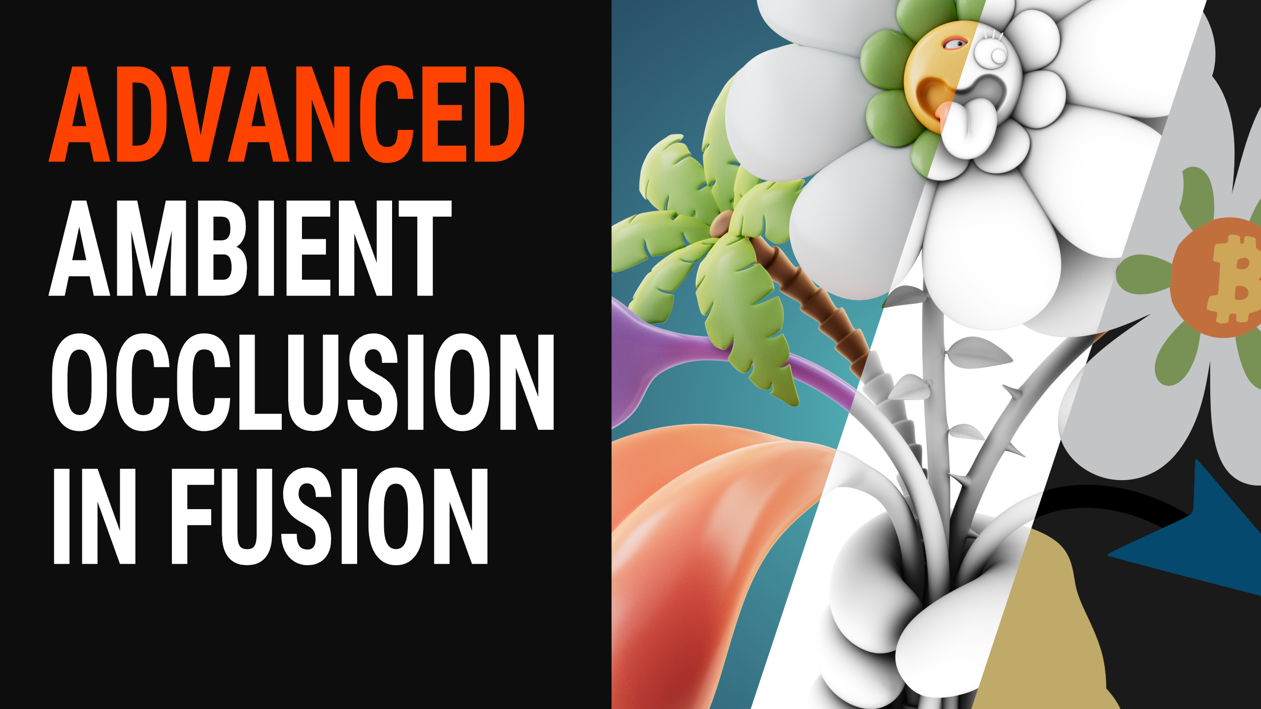 Улучшаем Ambient Occlusion пасс в Blackmagic Fusion.
