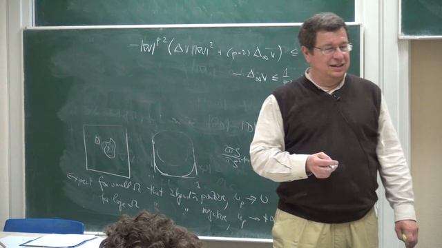Viscosity solutions and the geometry of the p-Laplacian. Lecture 2
