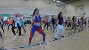 ZUMBA Мастер класс El Benna Salem и Анна Вайцехович Казань 23.09.2018