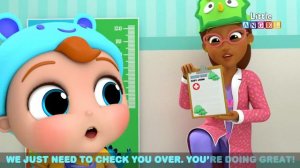 Going To the Doctor | Doctor Checkup Song | Little Angel Kids Songs & Nursery Rhymes