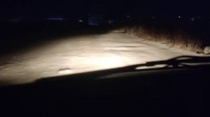 Шевроле Нексия в Темное время суток ,свет фар в темноте