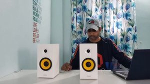 Edifier R1080BT Multimedia Speaker (White) Unboxing | Sound Test Review