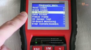 How To Use KONNWEI KW850 Car Diagnostic Scanner? - Banggood Tool Sets