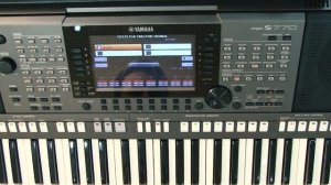 Yamaha PSR-S — Запись пользовательских мультипэдов
